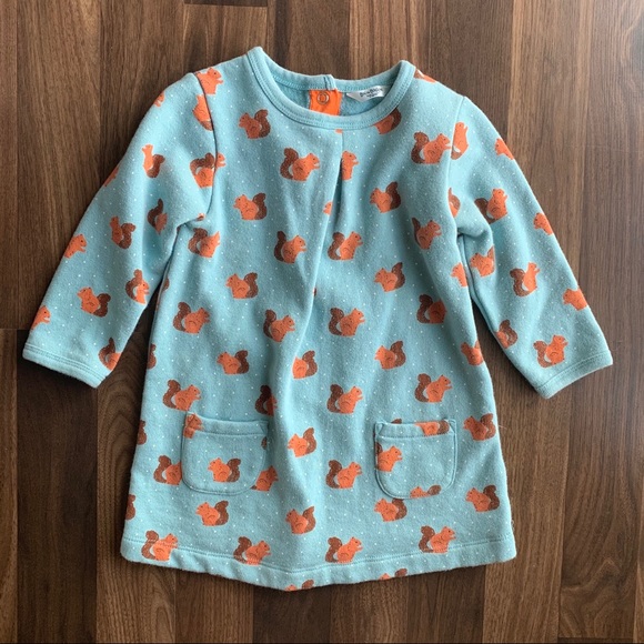 Mini Boden Other - Mini Boden warm squirrel dress